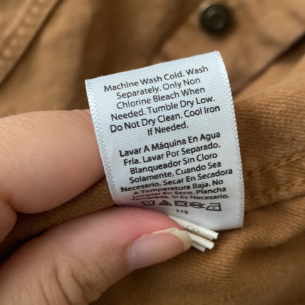 Embroidered chore jacket - Picture 9 of 10